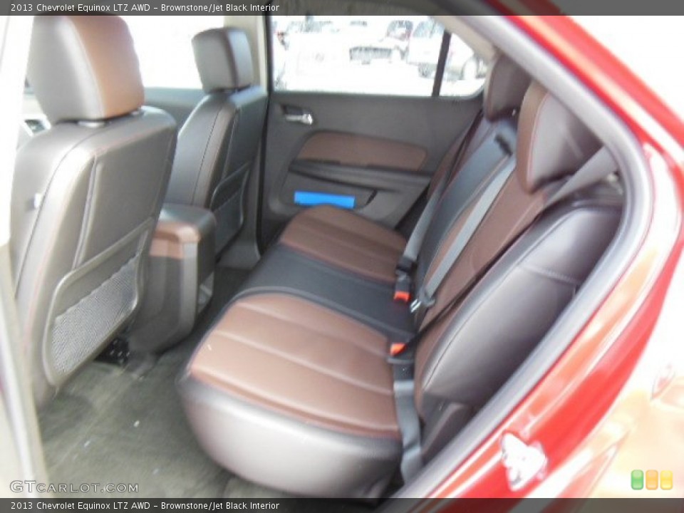 Brownstone/Jet Black Interior Rear Seat for the 2013 Chevrolet Equinox LTZ AWD #77372397