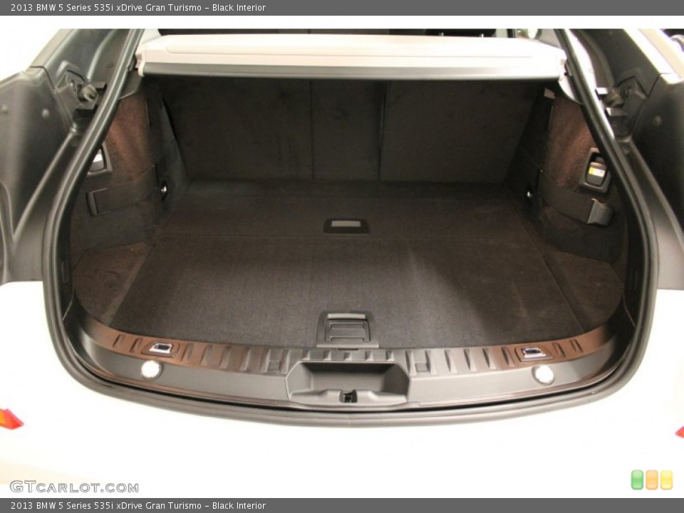 Black Interior Trunk for the 2013 BMW 5 Series 535i xDrive Gran Turismo #77372577