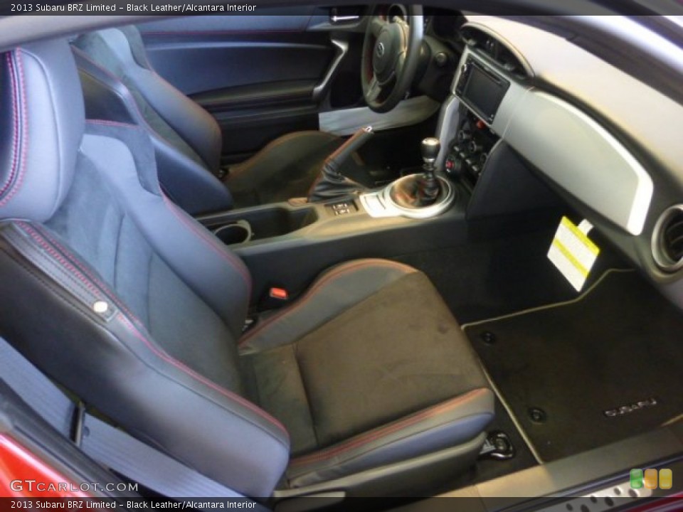 Black Leather/Alcantara Interior Photo for the 2013 Subaru BRZ Limited #77373102