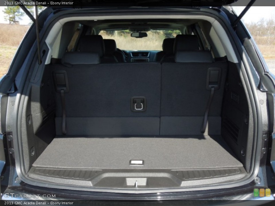 Ebony Interior Trunk for the 2013 GMC Acadia Denali #77375654
