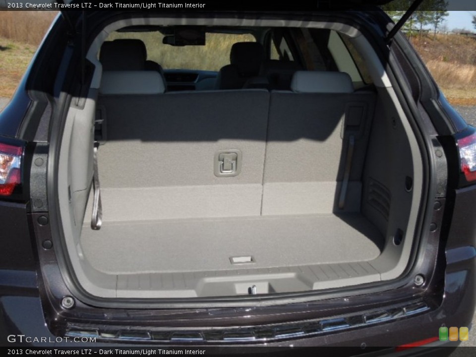 Dark Titanium/Light Titanium Interior Trunk for the 2013 Chevrolet Traverse LTZ #77376243