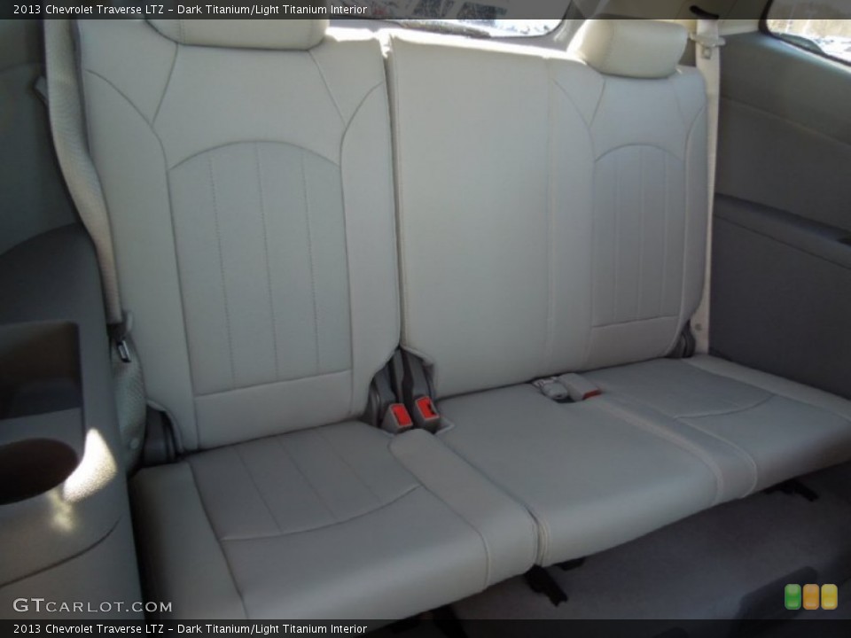 Dark Titanium/Light Titanium Interior Rear Seat for the 2013 Chevrolet Traverse LTZ #77376264