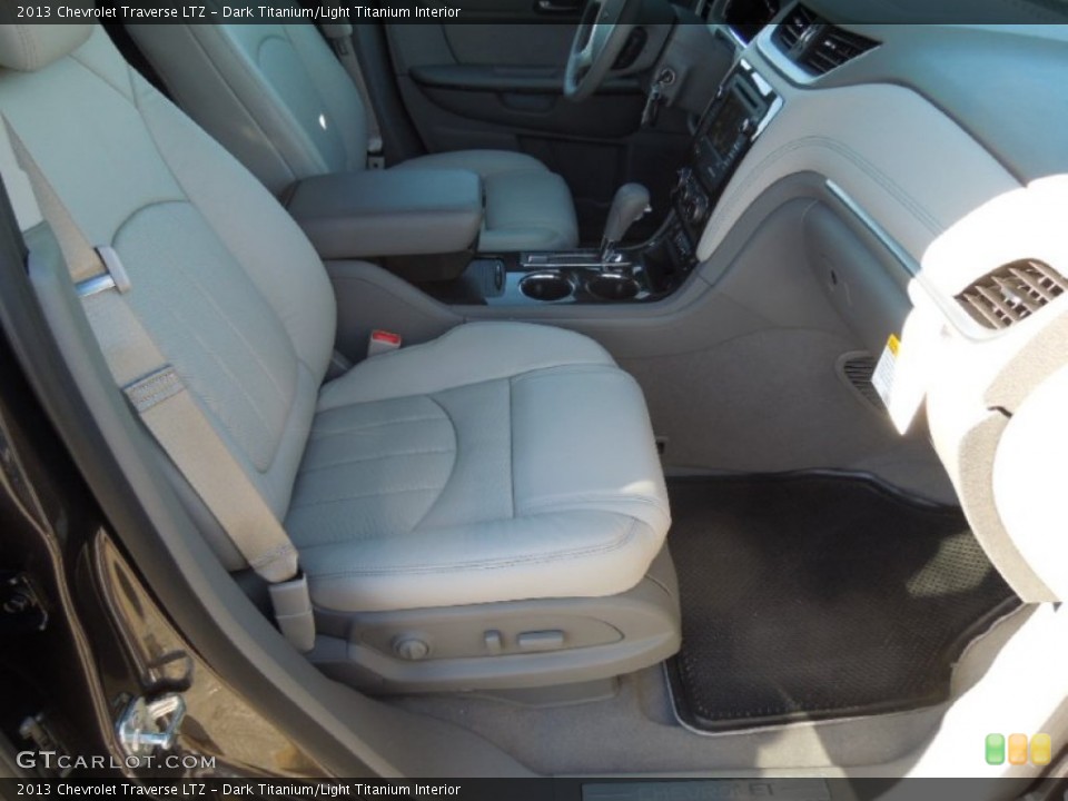 Dark Titanium/Light Titanium Interior Front Seat for the 2013 Chevrolet Traverse LTZ #77376288