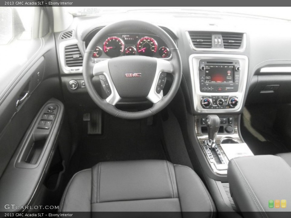 Ebony Interior Dashboard for the 2013 GMC Acadia SLT #77376933