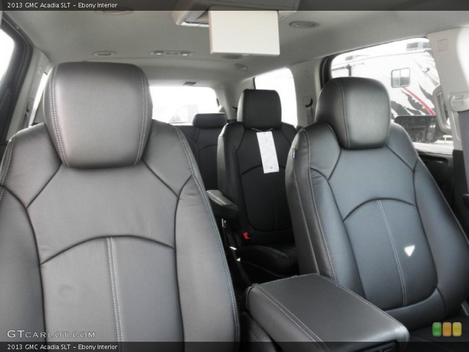 Ebony Interior Front Seat for the 2013 GMC Acadia SLT #77377233