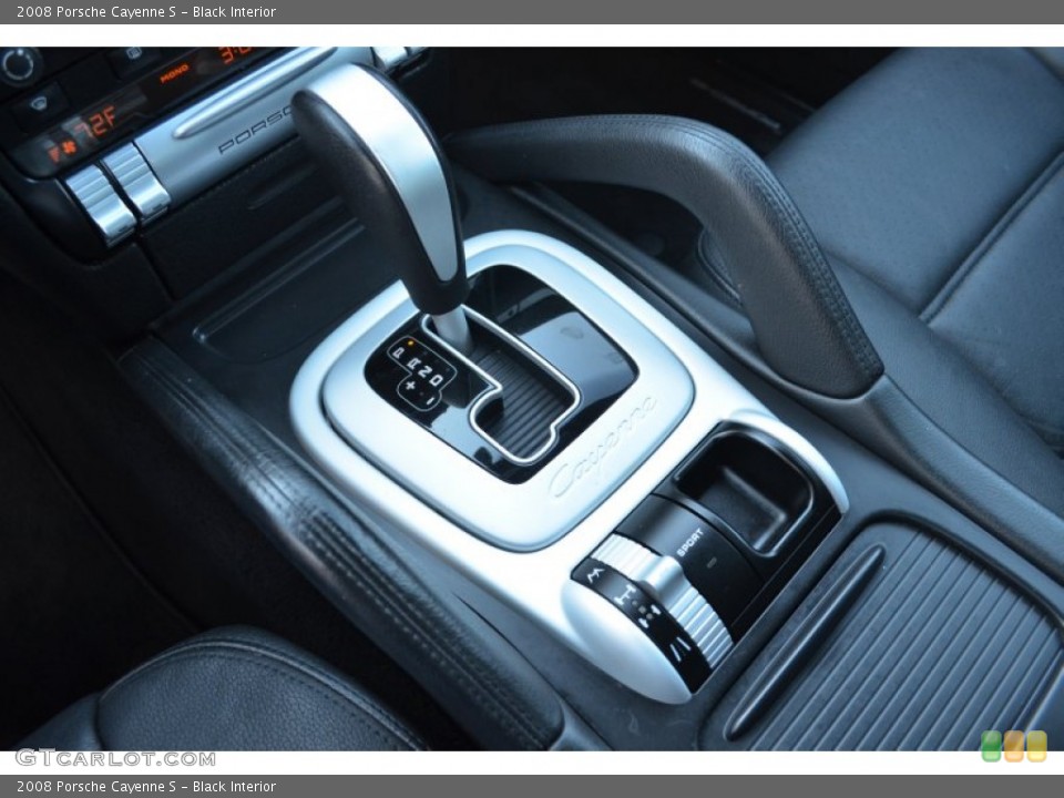 Black Interior Transmission for the 2008 Porsche Cayenne S #77380481