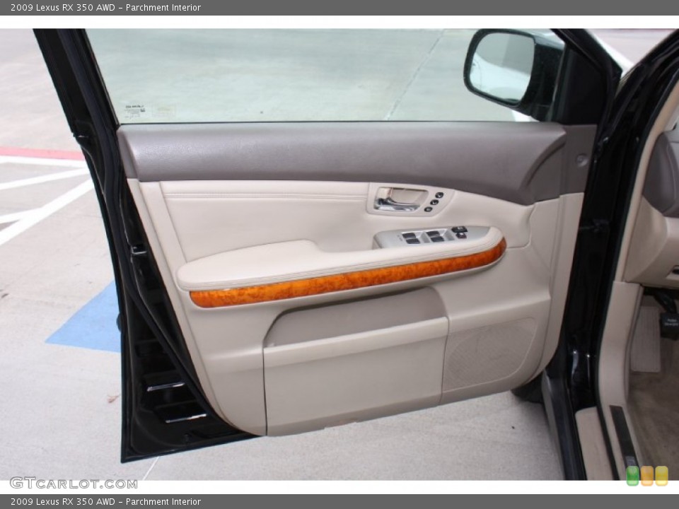 Parchment Interior Door Panel for the 2009 Lexus RX 350 AWD #77380525