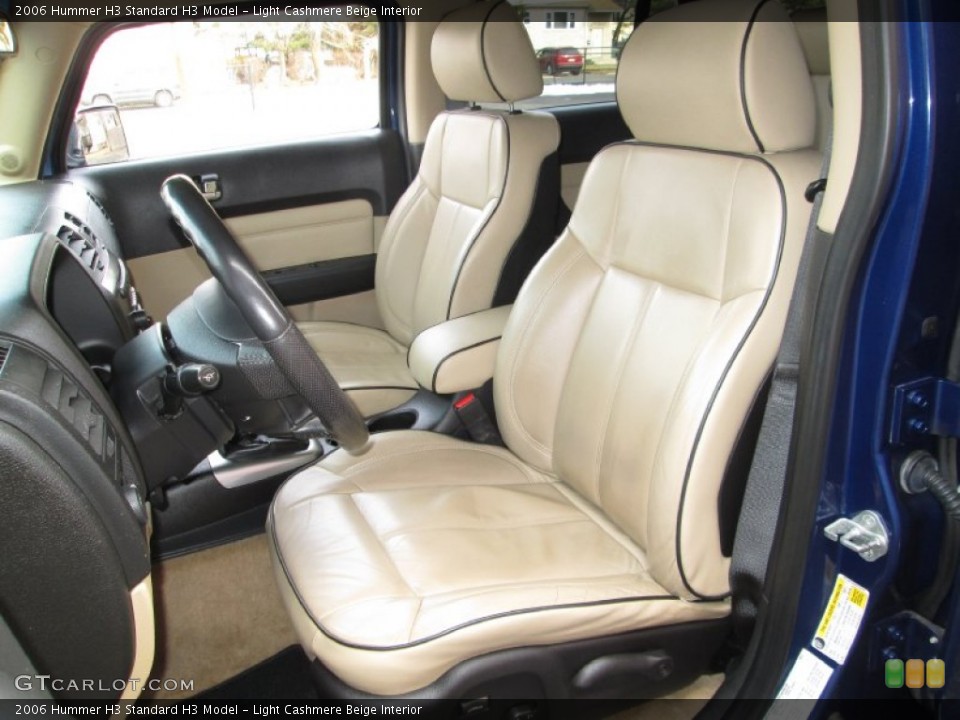 Light Cashmere Beige Interior Photo for the 2006 Hummer H3  #77381252