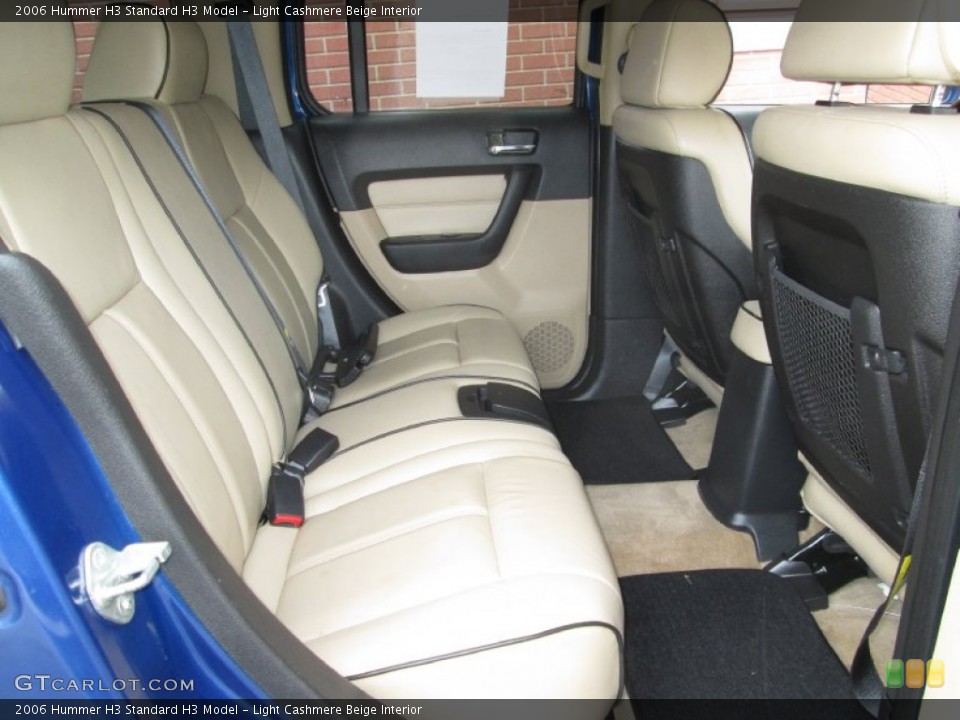 Light Cashmere Beige Interior Rear Seat for the 2006 Hummer H3  #77381370