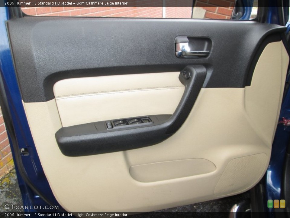 Light Cashmere Beige Interior Door Panel for the 2006 Hummer H3  #77381590
