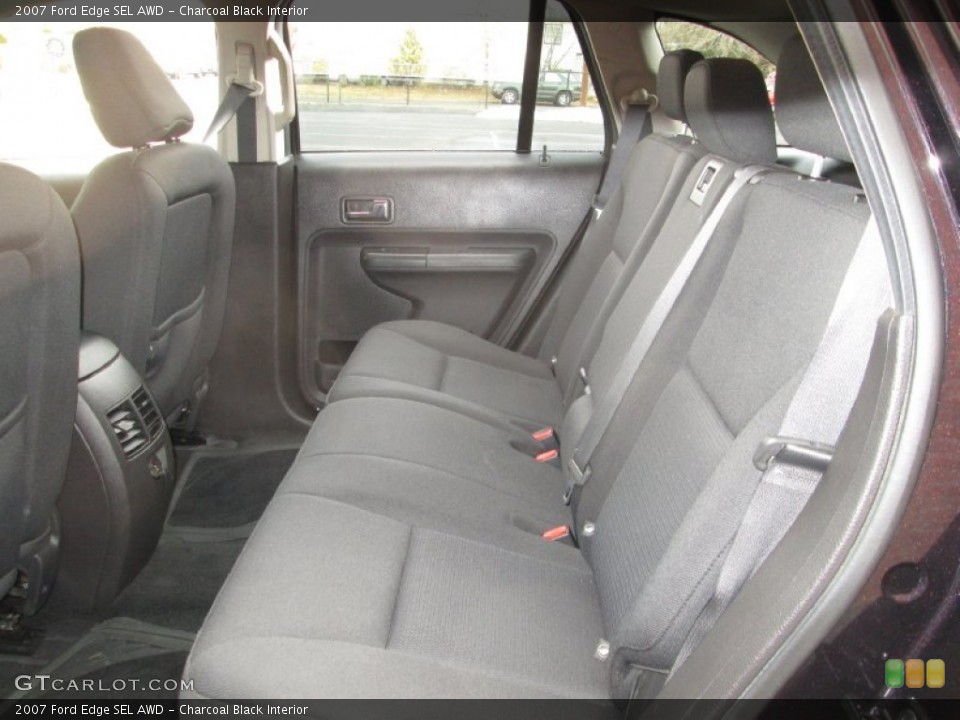 Charcoal Black Interior Rear Seat for the 2007 Ford Edge SEL AWD #77382132