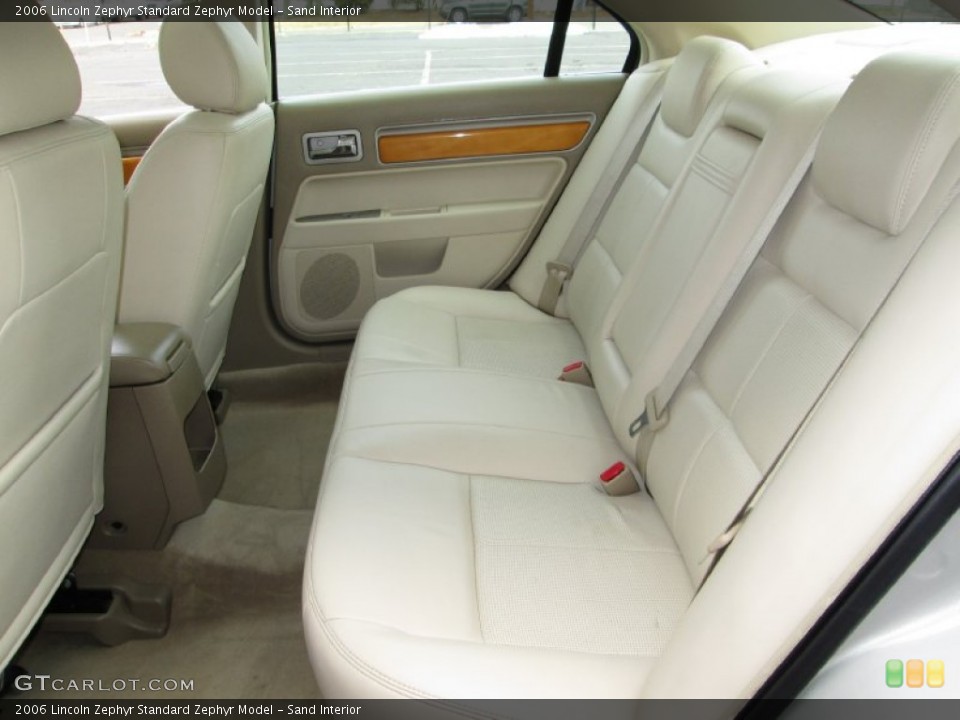 Sand Interior Rear Seat for the 2006 Lincoln Zephyr  #77382984
