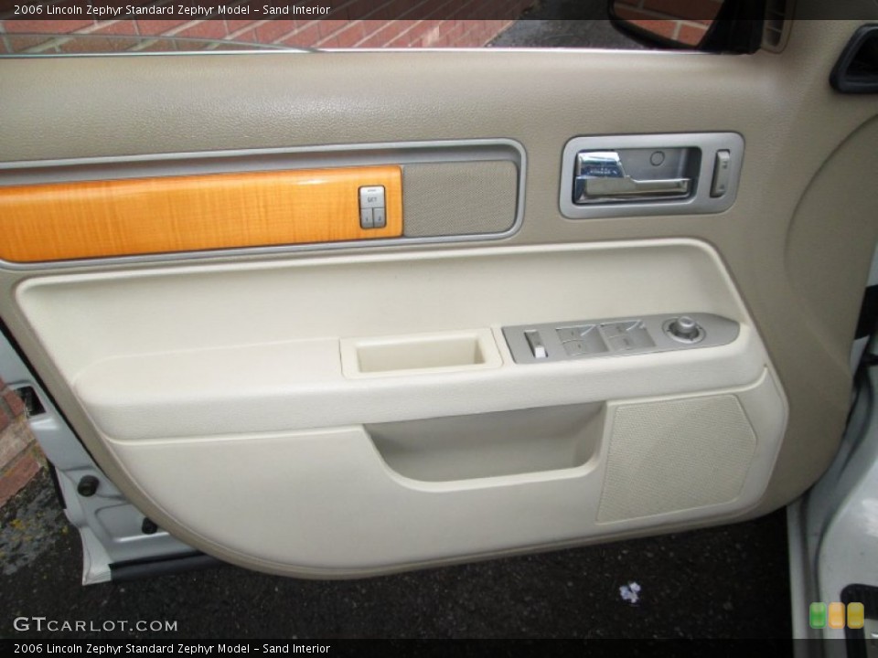 Sand Interior Door Panel for the 2006 Lincoln Zephyr  #77383227