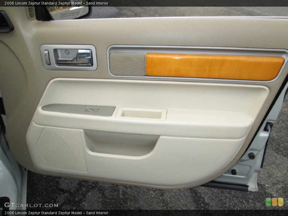 Sand Interior Door Panel for the 2006 Lincoln Zephyr  #77383257