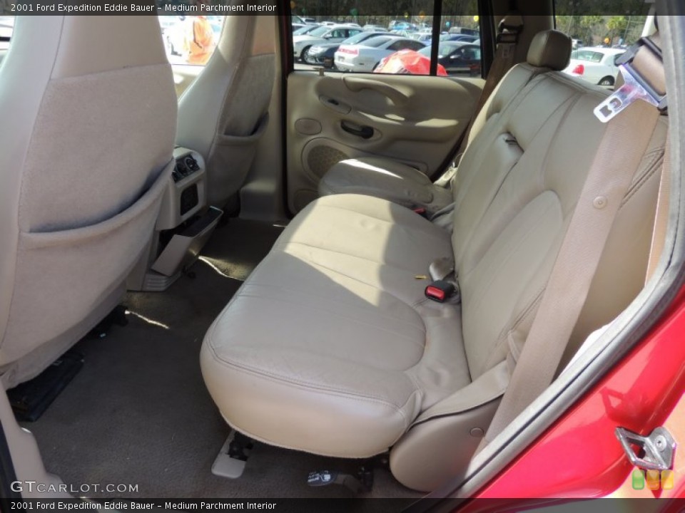 Medium Parchment Interior Rear Seat for the 2001 Ford Expedition Eddie Bauer #77383684