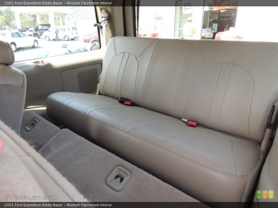 Medium Parchment Interior Rear Seat for the 2001 Ford Expedition Eddie Bauer #77383739