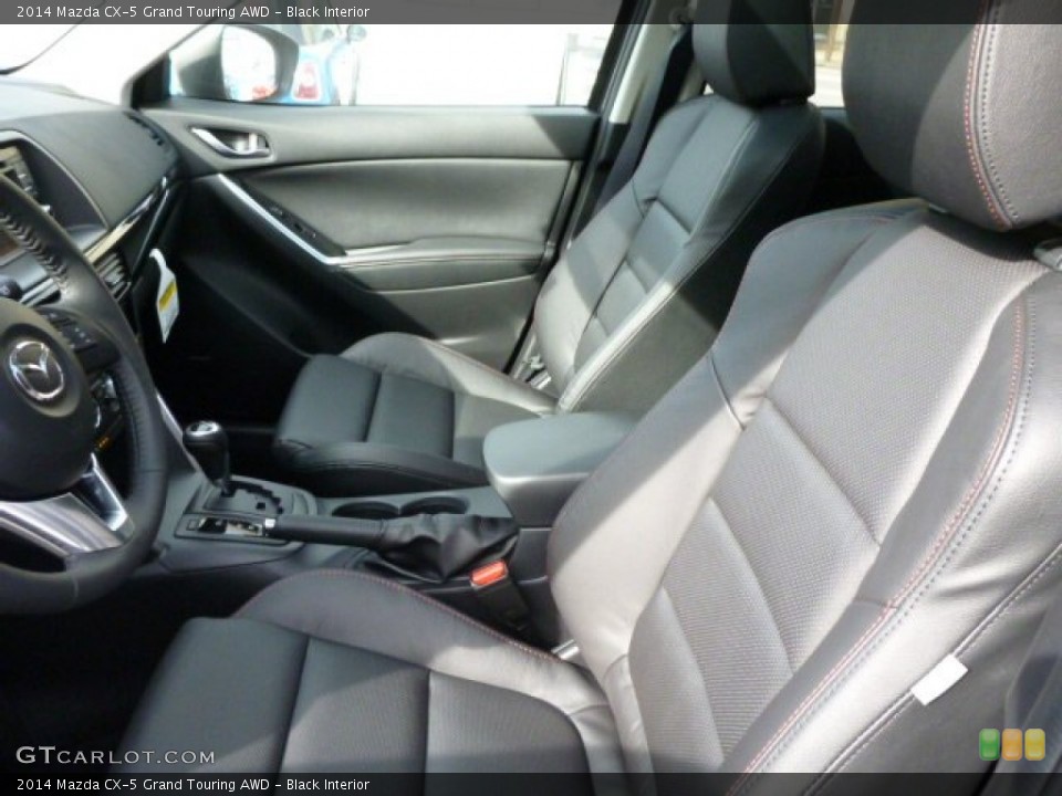 Black Interior Photo for the 2014 Mazda CX-5 Grand Touring AWD #77383746