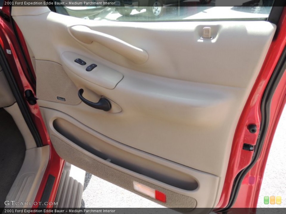 Medium Parchment Interior Door Panel for the 2001 Ford Expedition Eddie Bauer #77383791