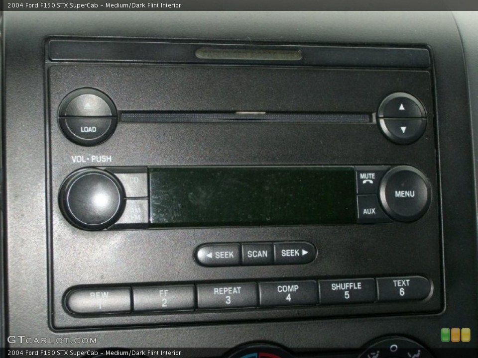 Medium/Dark Flint Interior Audio System for the 2004 Ford F150 STX SuperCab #77383854