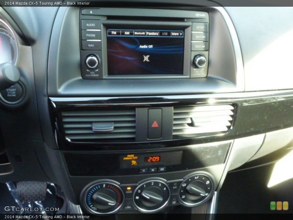 Black Interior Controls for the 2014 Mazda CX-5 Touring AWD #77384354