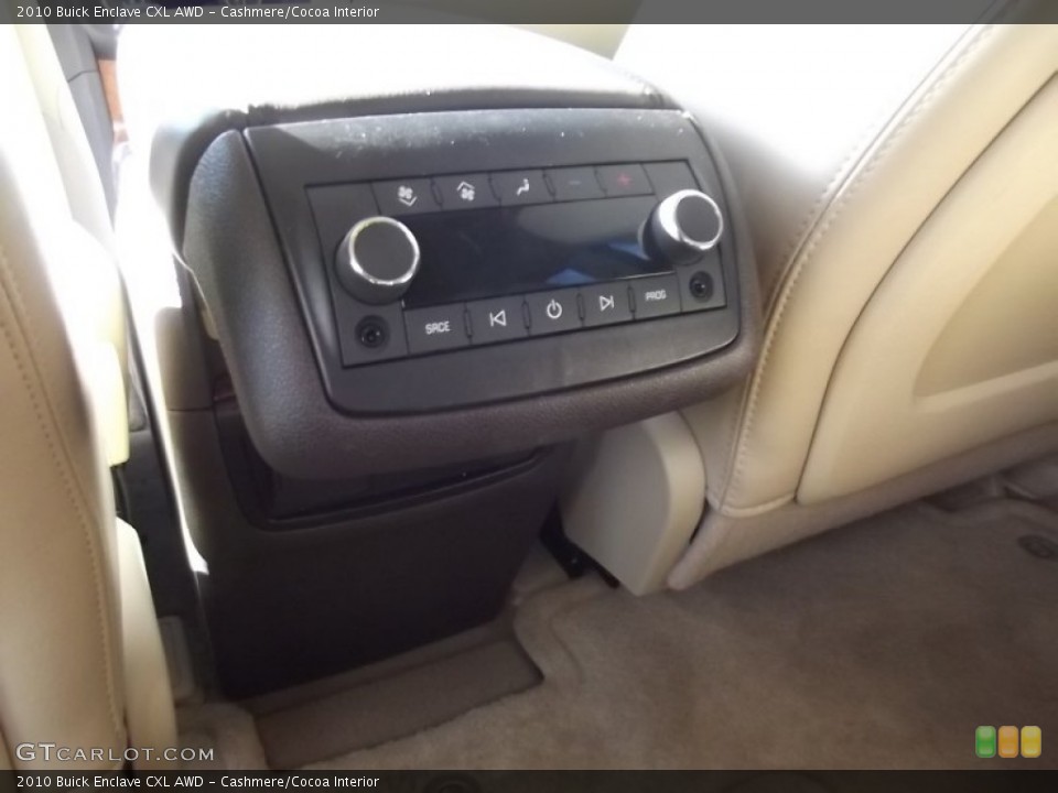 Cashmere/Cocoa Interior Controls for the 2010 Buick Enclave CXL AWD #77384799