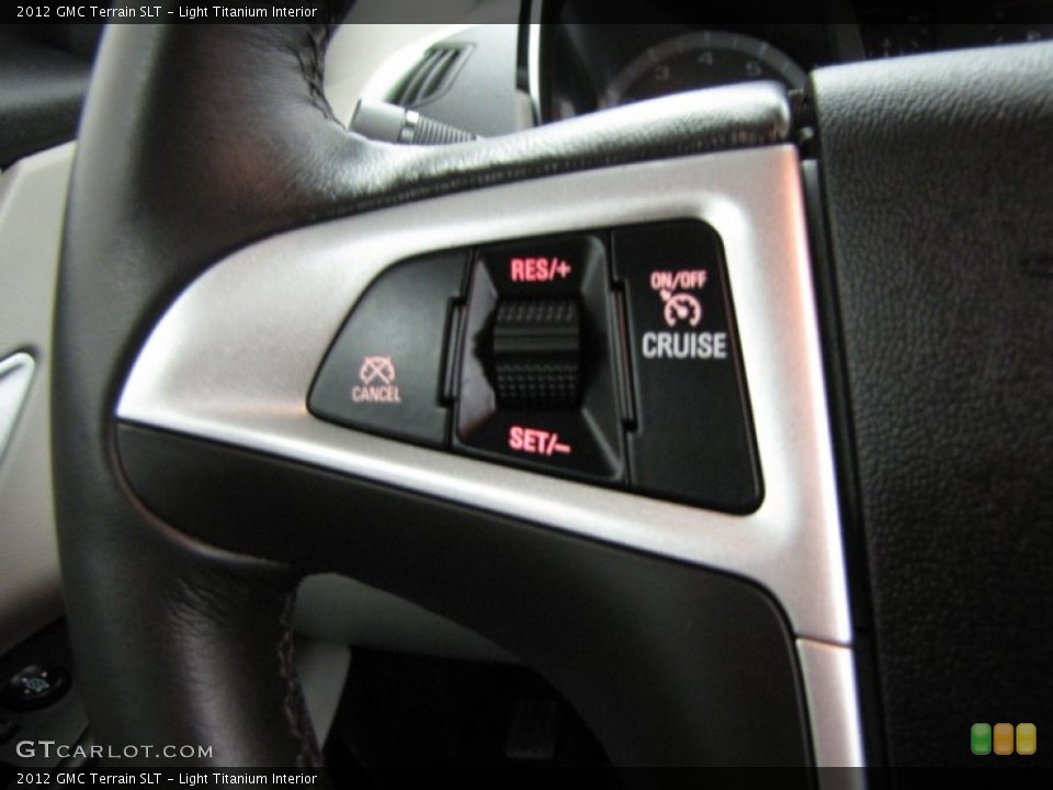 Light Titanium Interior Controls for the 2012 GMC Terrain SLT #77384946