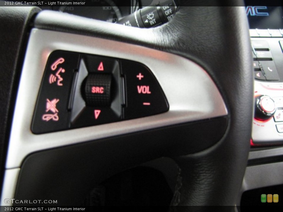 Light Titanium Interior Controls for the 2012 GMC Terrain SLT #77384973