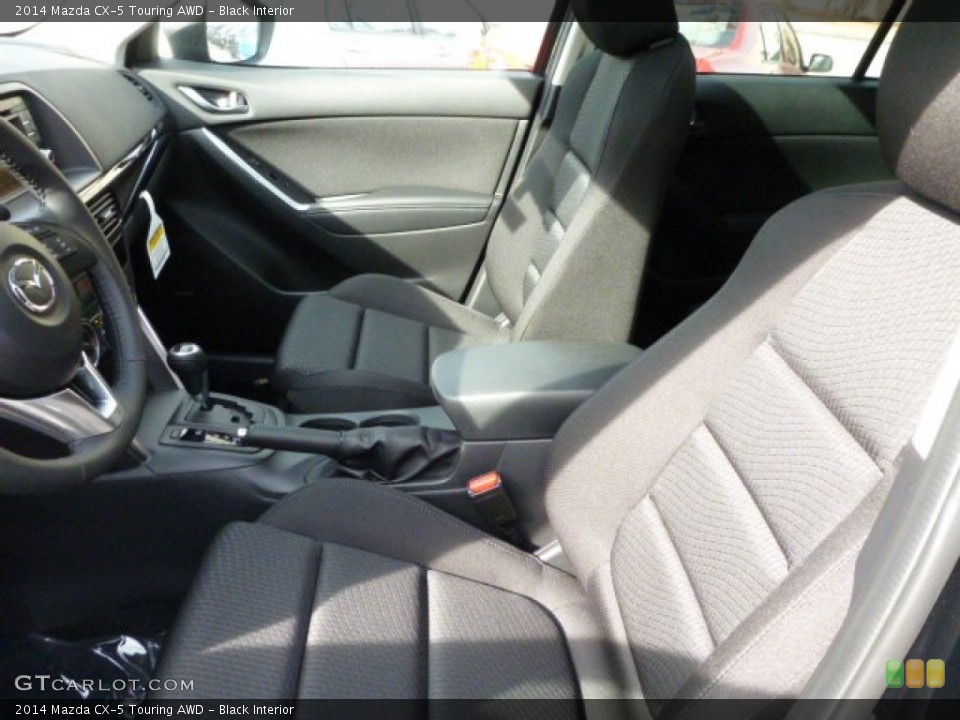 Black Interior Photo for the 2014 Mazda CX-5 Touring AWD #77385072