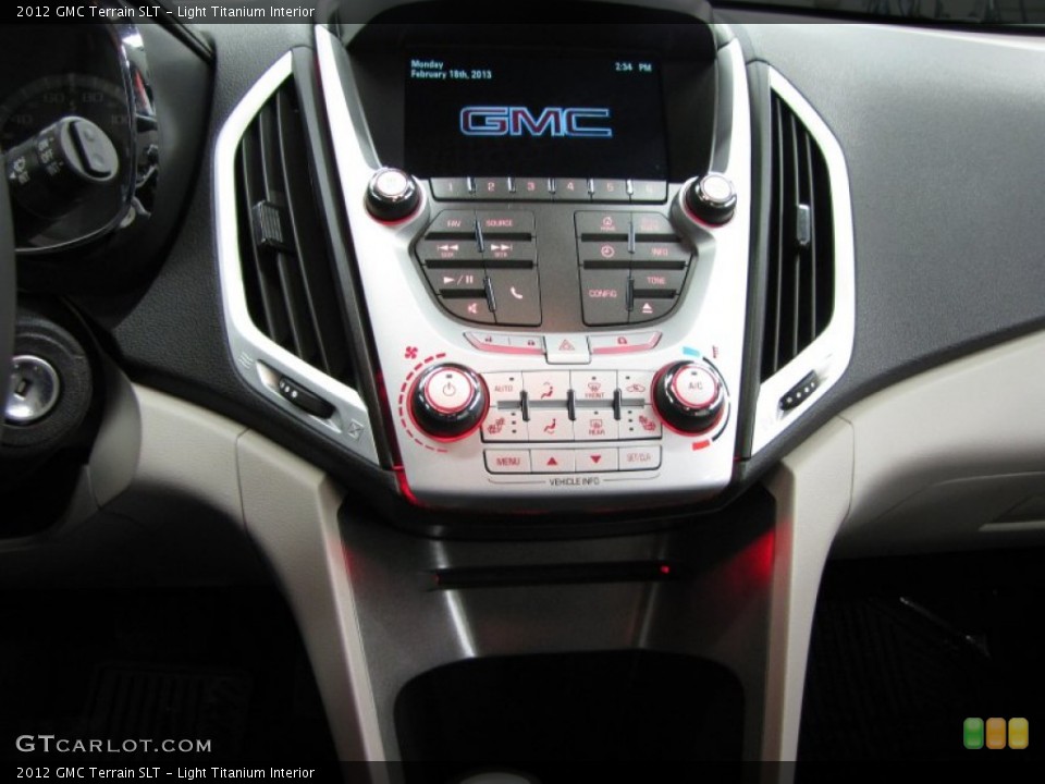 Light Titanium Interior Controls for the 2012 GMC Terrain SLT #77385108