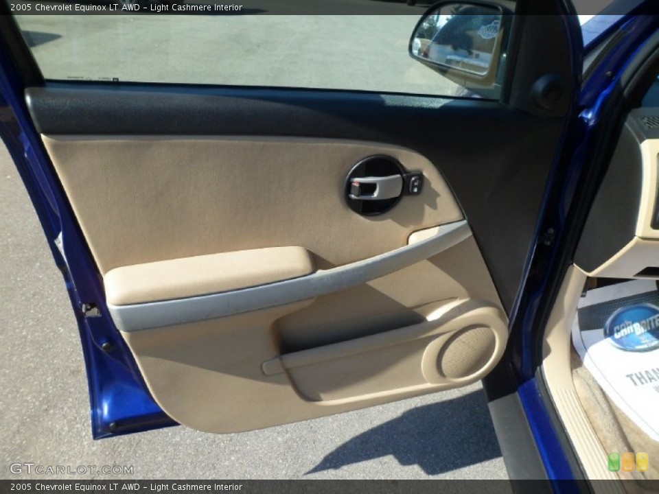 Light Cashmere Interior Door Panel for the 2005 Chevrolet Equinox LT AWD #77385548
