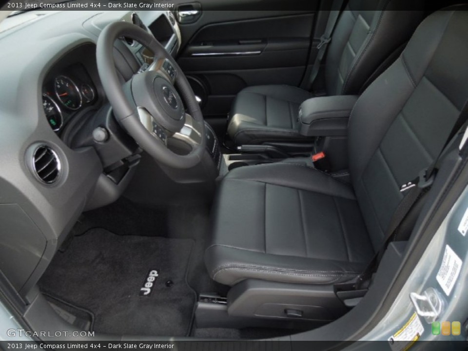 Dark Slate Gray Interior Photo for the 2013 Jeep Compass Limited 4x4 #77385552