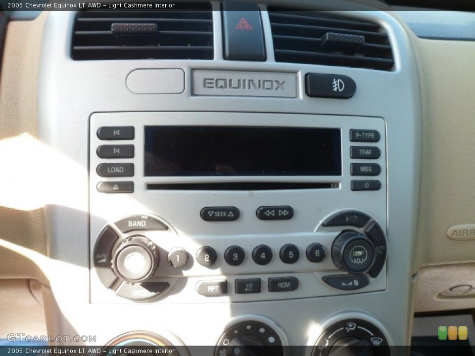 Light Cashmere Interior Audio System for the 2005 Chevrolet Equinox LT AWD #77385686