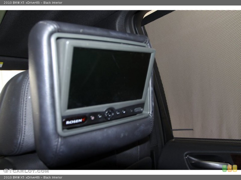 Black Interior Entertainment System for the 2010 BMW X5 xDrive48i #77386777