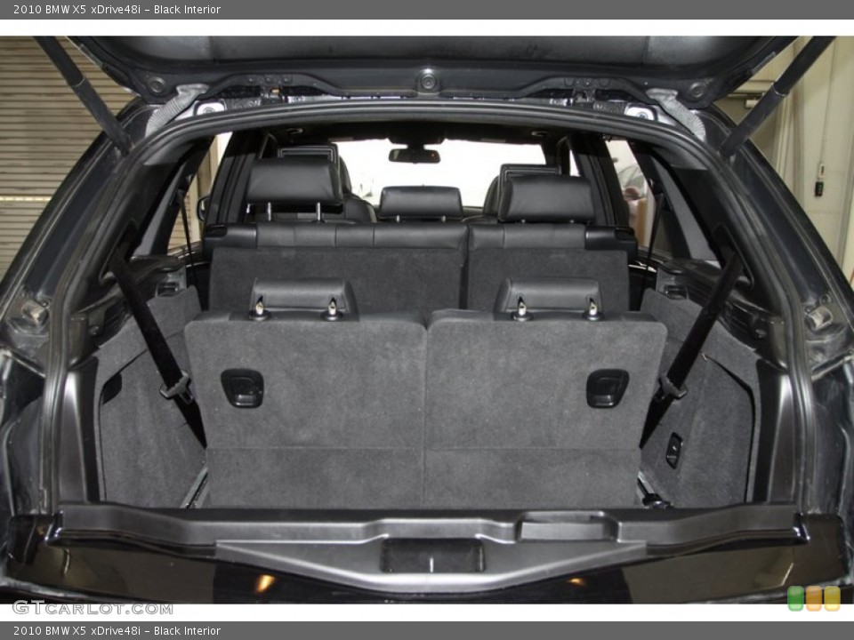 Black Interior Trunk for the 2010 BMW X5 xDrive48i #77386905