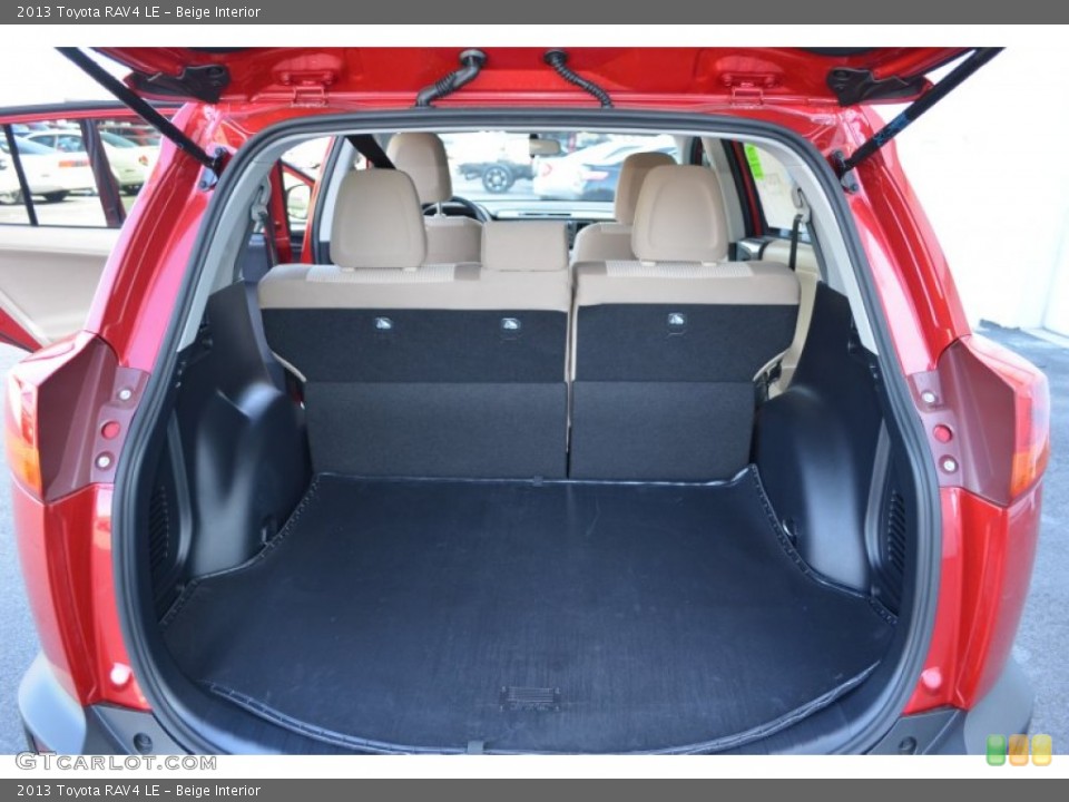 Beige Interior Trunk for the 2013 Toyota RAV4 LE #77387668