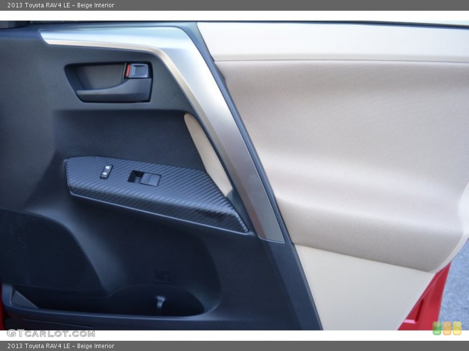 Beige Interior Door Panel for the 2013 Toyota RAV4 LE #77387739