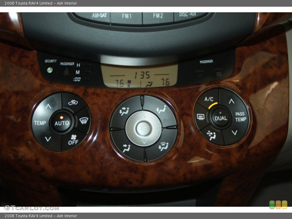 Ash Interior Controls for the 2008 Toyota RAV4 Limited #77387814