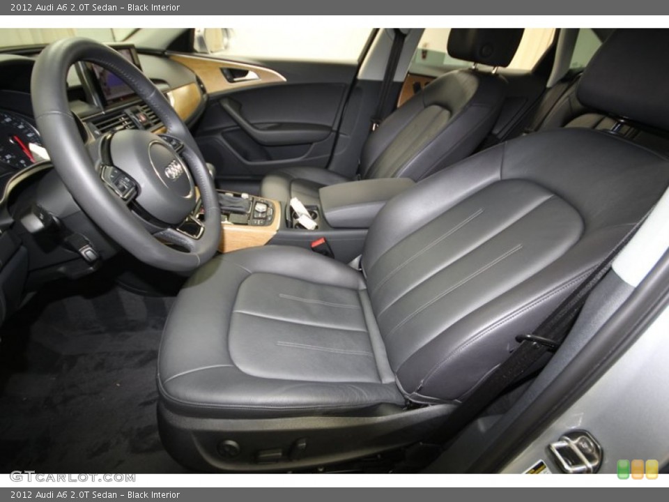 Black Interior Front Seat for the 2012 Audi A6 2.0T Sedan #77387950