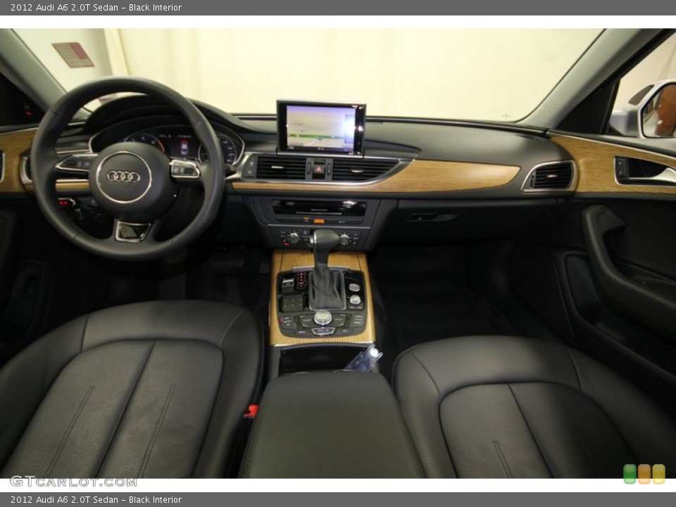 Black Interior Dashboard for the 2012 Audi A6 2.0T Sedan #77387971