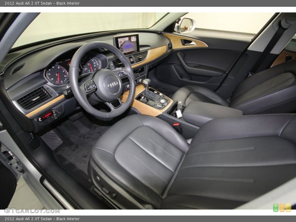 Black Interior Prime Interior for the 2012 Audi A6 2.0T Sedan #77388135