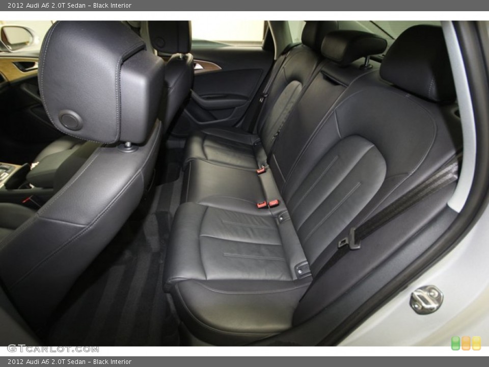 Black Interior Rear Seat for the 2012 Audi A6 2.0T Sedan #77388151