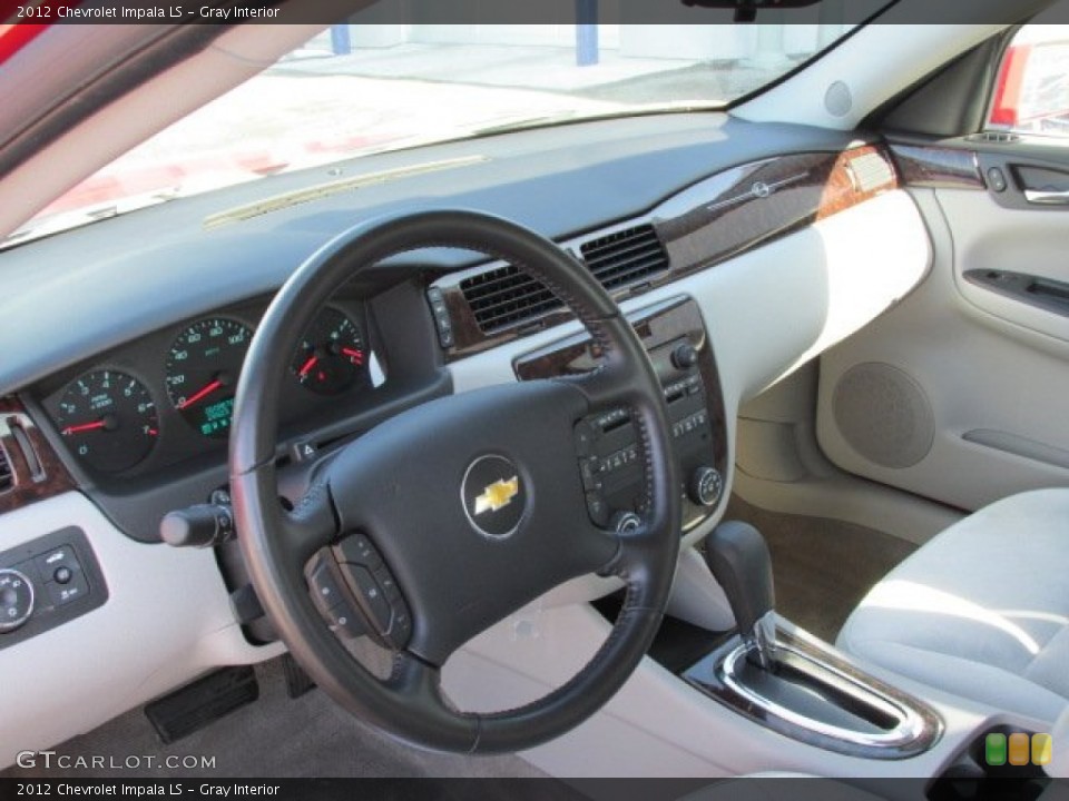 Gray Interior Dashboard for the 2012 Chevrolet Impala LS #77388330