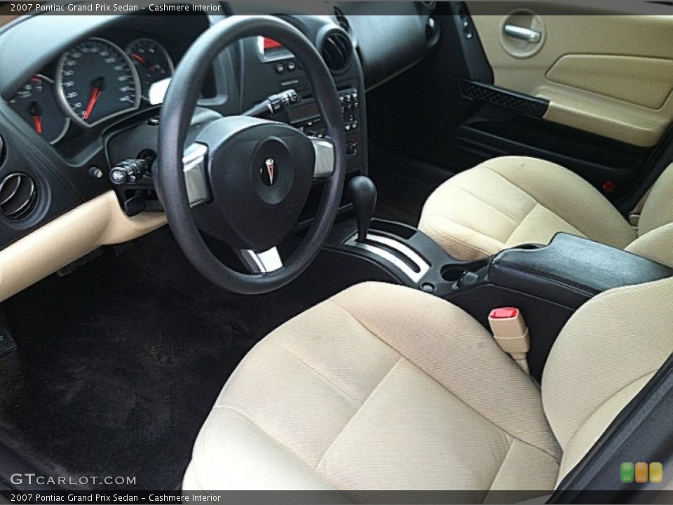 Cashmere Interior Prime Interior for the 2007 Pontiac Grand Prix Sedan #77388564
