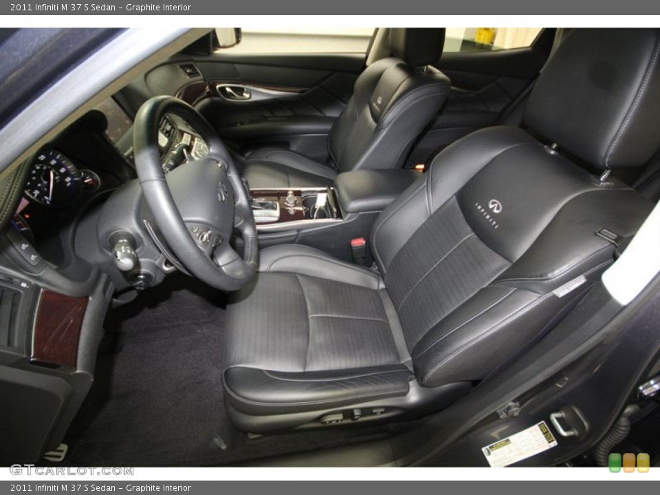 Graphite Interior Photo for the 2011 Infiniti M 37 S Sedan #77388852
