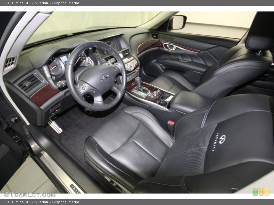 Graphite Interior Photo for the 2011 Infiniti M 37 S Sedan #77389038