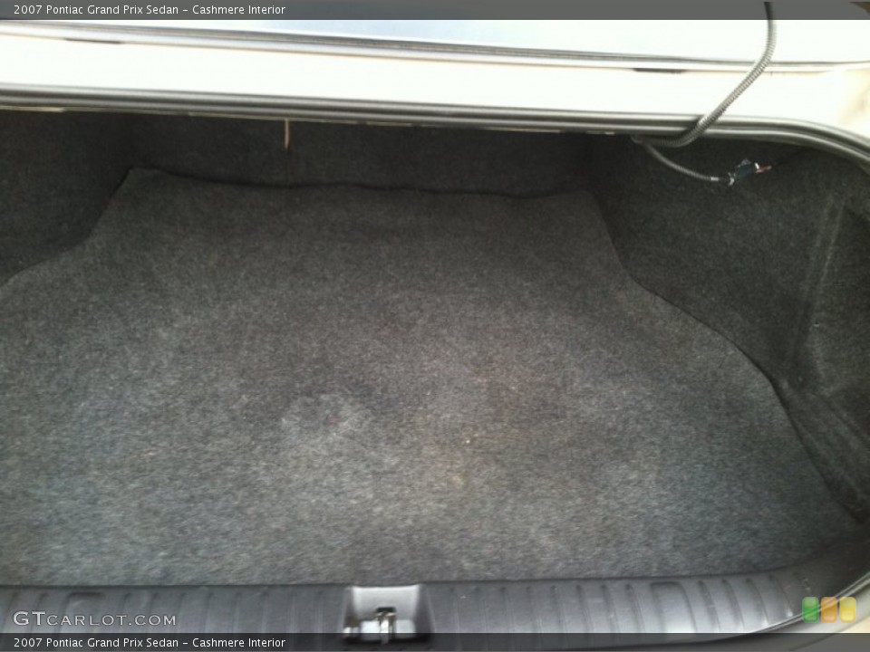 Cashmere Interior Trunk for the 2007 Pontiac Grand Prix Sedan #77389389