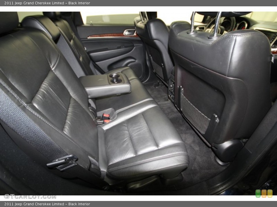 Black Interior Rear Seat for the 2011 Jeep Grand Cherokee Limited #77390394