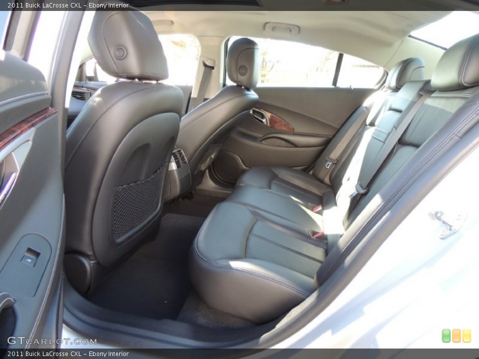 Ebony Interior Rear Seat for the 2011 Buick LaCrosse CXL #77391012