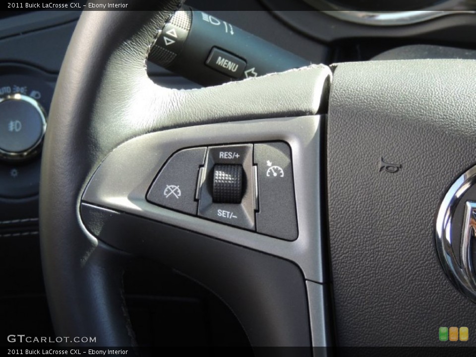 Ebony Interior Controls for the 2011 Buick LaCrosse CXL #77391088