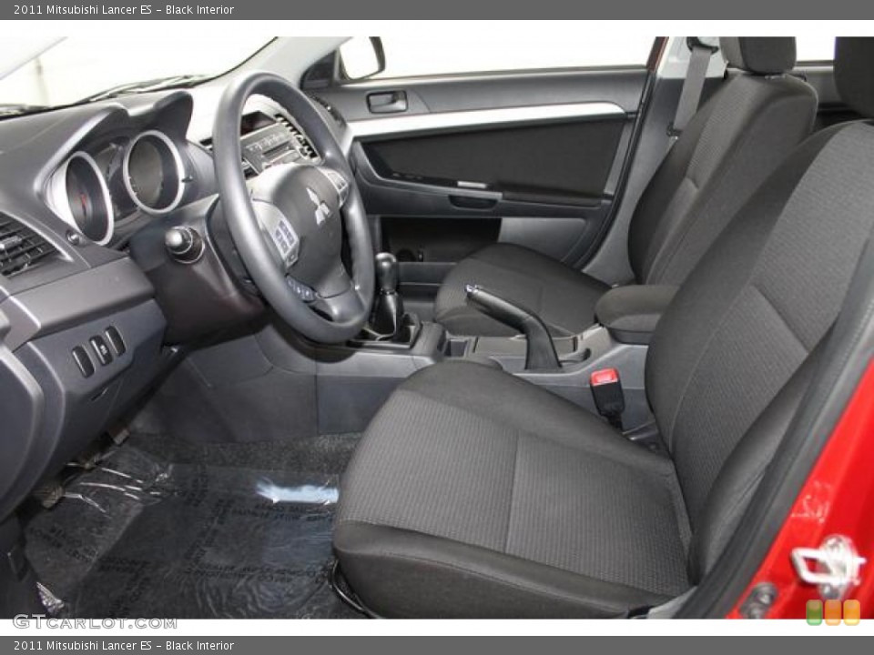 Black Interior Photo for the 2011 Mitsubishi Lancer ES #77391504